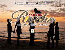 Tablet Screenshot of cannonrocks.co.za